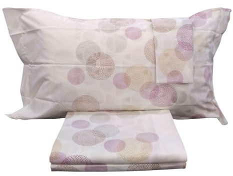 Caleffi Set Lenzuola Letto Matrimoniale Cotone, Completo Letto Matrimoniale Due Piazze, Sonic Corallo Lenzuolo Sopra, Sotto con angoli e 2 Federe | Lenzuolo Sopra, Lenzuolo Sotto con Angoli, 2 Federe, Completo Due Piazze