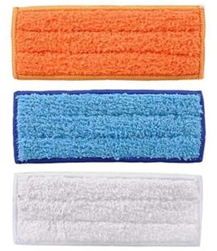 Wivplex Washable Mop Cloth, for, for Braava Jet 240 241 244 245 Sweeping Robot Vacuum Cleaner Rag Damp Mopping Pad Replacement Parts Robot Mop Refill Pads(15pcs)