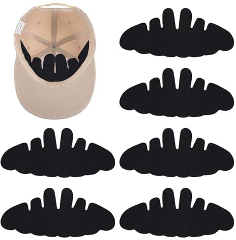 Oruola Lot de 15 inserts façonneurs de casquettes, protecteurs de casquettes avec design unique, lavables et réutilisables, protection contre la transpiration