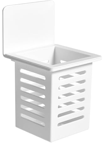 Klaisy Panier de rangement mural pour couverts - Boîte de rangement pour cuillère, baguettes, ustensiles - Pour la maison et la cuisine