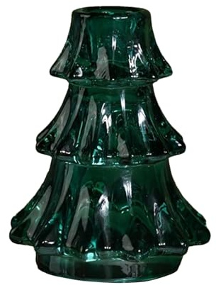 Portavelas con Diseño de Árbol de Navidad - Decoración Vintage Para Fiestas | Portavelas Para Árbol De Navidad,Para Bodas, Festivales, Reuniones, Repisa De Chimenea, Chimenea, Comedor, Centros De Mesa