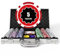HEITOK Pokerchips mit Wertangaben, 300-teiliges Set mit 11,5 g schweren Casinochips, nummeriert, inkl. 5 Würfel, 2 Kartendecks und kompakter Aluminium-Box – ideal für Texas Hold'em und Blackjack.