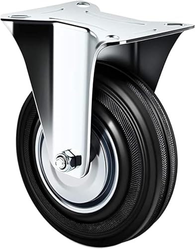 Kippen 1600DX - Roue industrielle avec base fixe, diamètre 150 mm.