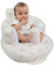 EKEPE Inflatable Baby Seat with Built in Pump for Babies 3 Months & Up, Baby Floor Seats for Sitting Up, Blow Up Baby Chair for Infants - Unicorn