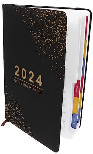 SHINEOFI Planerbuch Tagebuch Mit Stabilem Einband Und Dickem Papier Tragbarer Planer-organizer Für Tägliche Notizbücher Für Studenten Büroangestellte Und Lehrer