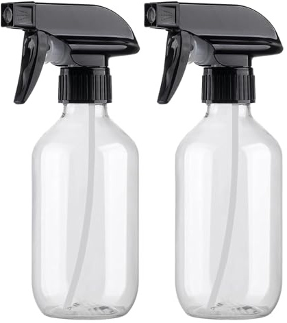 Baoqifong Flacon Pulvérisateur | Lot de 2 Bouteilles à pour Liquides,Vaporisateur Multifonctionnel avec Accessoires pour les Cheveux le Jardin le Studio la Maison la Cuisine Parfum et Usage