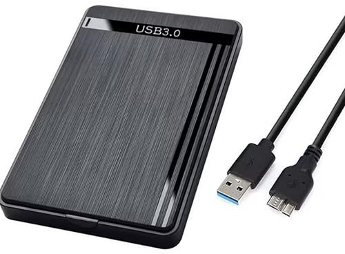 Disco Duro Externo de 500GB HDD Portátil USB 3.0 Resistente Alta Velocidad SATA Compatible con Todos los sitemas operativos televisiones y Consolas de Videojuegos 51HDD500_N