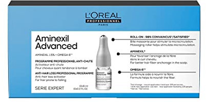 L'Oréal Professionnel Serie Expert Aminexil Advanced, 10x 6 ml, 1er Pack, (1x 0,06 L) Kein Aroma