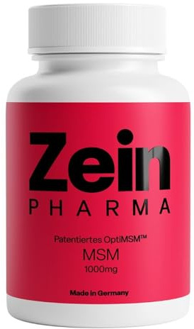 MSM mit patentiertem OptiMSM™ 1000mg von ZEINpharma 120 stk