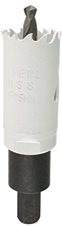 25 mm HSS hålsåg hålsåg bi-metall bladskärare borr och borradapter hjulaxel
