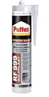 Henkel - Pattex -RF 999 - Mastic réfractaire, cartouche de 500 g, 300 mL - Résiste jusqu'à 1500°, au feu direct, couleur gris, adapté pour intérieur et extérieur - -