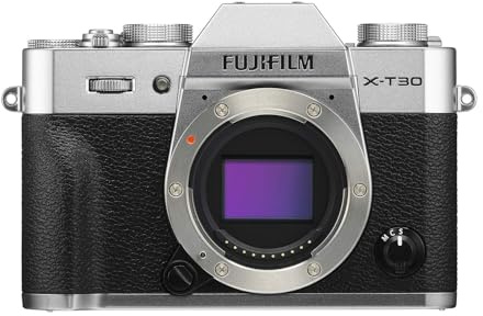 Fujifilm Fotocamera digitale mirrorless X-T30, argento (solo corpo)