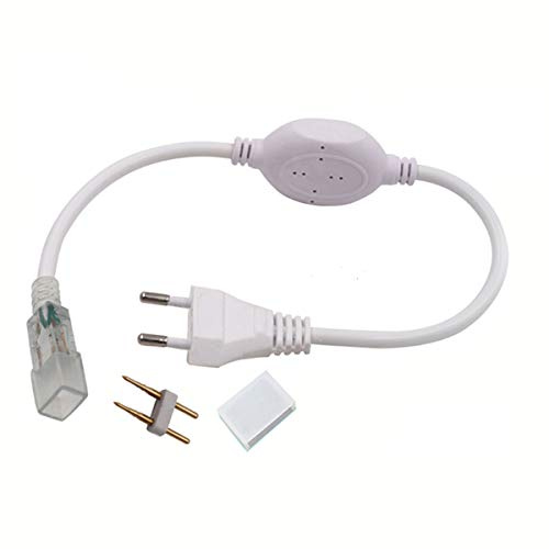 DUVERT 220V Interruptor de transformador, iluminación de alimentación para tiras LED, adaptador de enchufe de alimentación accesorio
