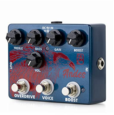 Caline DCP-11 - Andes Overdrive and compressor/boost guitar pedal