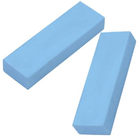ULDIGI 2pcs Eraser Cleaning Tool for Kitchen Faucet Stainless Steel for Pots Pans and Mirrors Grease and Watermark Cleaner Gentle