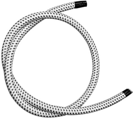 Zerodeko Manguera para Plancha De De 2 Metros, Resistente y Flexible De PVC y Nailon, Alta Resistencia Al Calor, Repuesto para Planchas De, Uso Doméstico y Profesional