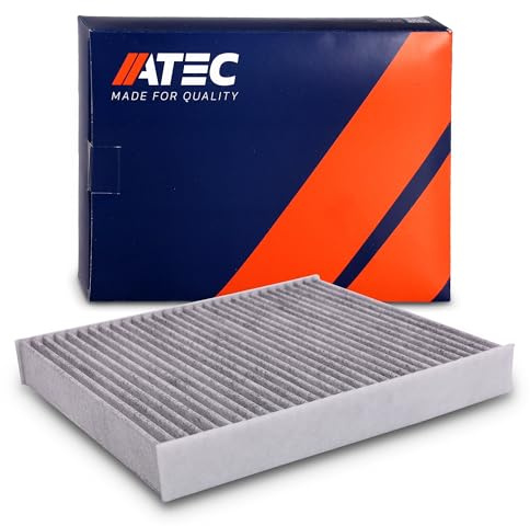 ATEC Germany Innenraumfilter (Pollenfilter) mit Aktivkohle | Kompatibel mit: CADILLAC ATS, ATS Coupe, CT6, XT4, XT5, OPEL AMPERA-E, ASTRA K, ASTRA K Kasten/Kombi