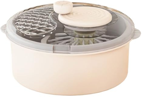 centrifuga per verdure, essiccatore da cucina rotante, di lavaggio per frutta e verdura, per la preparazione di pasti, frutti di bosco, prodotti alimentari, lattuga insalata e fragole