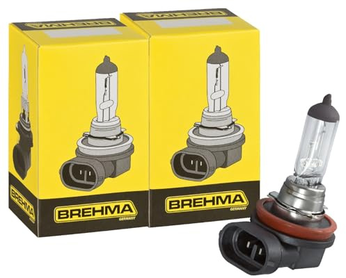 BREHMA 2x Classic H8 Halogen Lampe 12V 35W PGJ19-1