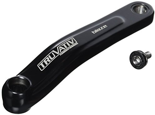 Truvativ Unisex – Erwachsene zwengel linker zwengelarm Blaze Mtb Powerspline Kurbel garnituren, Schwarz, 175 mm EU