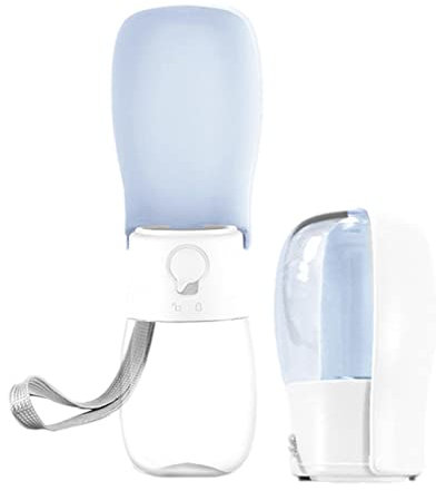 300 Ml Haustier-Wasserflasche, Hunde-Reise Auslaufsicher Wasserbecher,Tragbare Trinkflasche Für Hunde Und Katzen, Pet Travel Water Drink Flasche