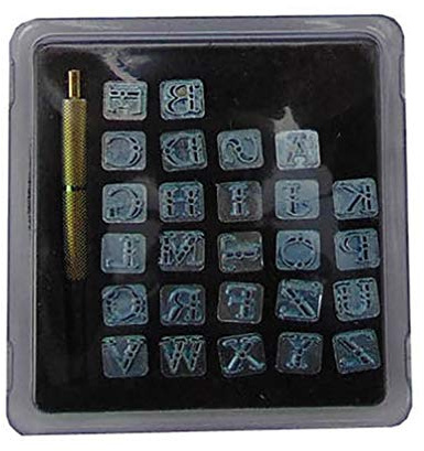 Set bulini alfabeto - 10 mm (SOLO LETTERE)