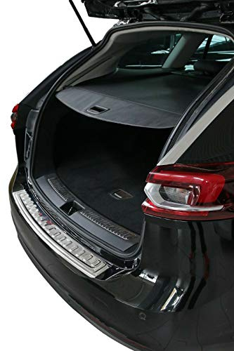 RECAMBO Ladekantenschutz Edelstahl kompatibel für OPEL Insignia B Sports Tourer ab BJ 2017 - Hochglanz poliert, Chrom Look - Styling und Schutz für die Stoßstange
