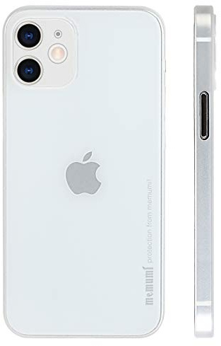 memumi Ultra Sottile Custodia per iPhone 12 Mini, 0.3mm Super Light Matte Hard Cover Posteriore per iPhone 12 Mini 5.4, Sottile Cassa del Telefono Minimalista Progettato