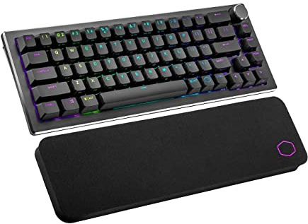 m CK721 Mechanical Gaming Keyboard - Compact 65% Layout, TTC Mechanical Switches, Per-Key RGB Backlighting, Hybrid Wireless Technology, Precision Dial - Space Grey, UK Layout