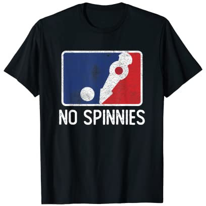 Foosball Player No Spinnies Ventilateur de table T-Shirt
