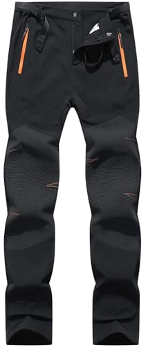 BenBoy Damen Wanderhose Wasserdicht Softshellhose Skihose Outdoorhose | Winddicht Warm Gefüttert Winter Snowboardhose Trekkinghose