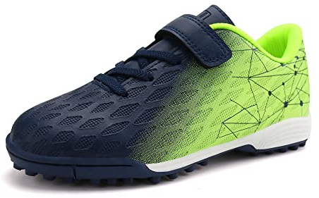 JABASIC Hallen Fussballschuhe Kinder Jungen Mädchen Fußballschuhe Kinder Kunstrasen