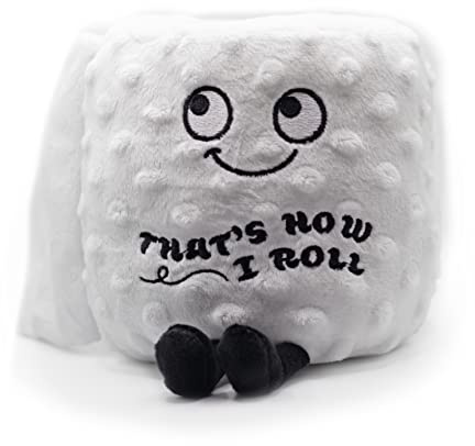 Punchkins That's How I Roll Adult Toilet Paper Theme Plushie