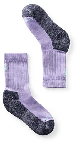Smartwool Jungen Hike Light Cushion Crew (Kleinkind/kleines großes Kind), ultra violet, Small