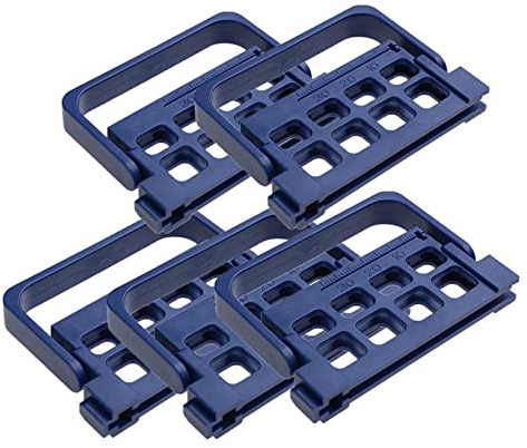 Bceer 5PCS 8 Löcher /16 Löcher Autoklavierbarer Endo-Feilen-Halter Spender Endodontie Bohrer-Ständer(Color:8 Holes)