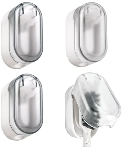 4 Stück, Zahnbürstenhalter, Toothbrush Holder, Zahnbürstenhalter Elektrische Zahnbürste, Zahnbürstenhalter Wand, Zahnbürsten Halter, Halterung Elektrische Zahnbürste