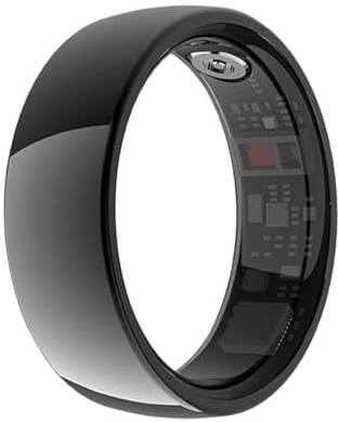 Smart Health Ring - Monitoraggio della pressione sanguigna, della temperatura e del sonno, informazioni sulla salute in tempo reale, analisi dei dati multidimensionale, design durevole e confortevole