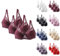 Sexy Lace Bra for Women 3 Pieces Adjustable Push Up Wirefree Everyday Comfort Bras Ladies Bralette Wine Ladies Bras Non Wired Full Support M