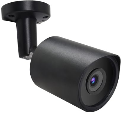 Inwerang 5MP PoE IP Security Camera, H.265 Bullet IP Camera with 105° Wide Angle, 2.8mm Lens, 80ft Night Vision, Compatible with Third-Party NVRs and Software (Black)