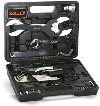 XLC Werkzeugkoffer TO-S61 - Komplettes Fahrrad-Werkzeugset für alle Radtypen