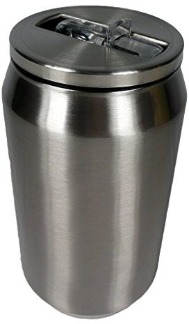 Canette Isotherme Double Paroi en Acier Inoxydable, sans BPA, Gourde réutilisable éco-responsable pour Eau, Sport, Enfant, Bureau, Voyage 280 mL