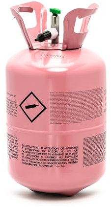 Bombola d'elio 0,14m3 - Rosso - Taglia Unica