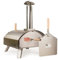 Table Top Outdoor Pizza Oven 12 60 Second Cooking Dual Wall Portable Built-in Thermometer Multi-Fuel Wood Charcoal Pellets Authentic Stone Baked Pizzas 500°C Stainless Steel FREE Pizza Peel & Stone