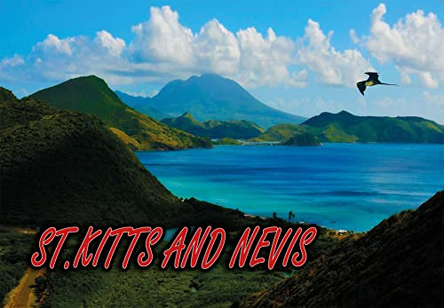 St.Kitts and Nevis Karibik Klein Antillen Kühlschrankmagnet Fridge Magnet Geschenkartikel Reiseandenken Souvenir
