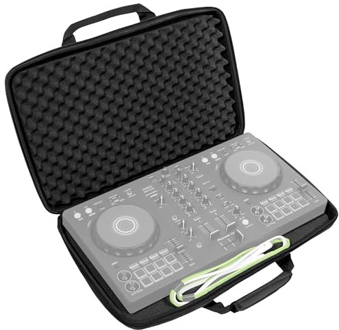 Walkasse W-MCB-DDJFLX4 Valise DJ EVA Pioneer DDJ-FLX4 / DDJ-400/ NI Traktor KONTROL S2MK3 Noir (Shoulder Bag), Noir, De Mano, Valise EVA Hardcase