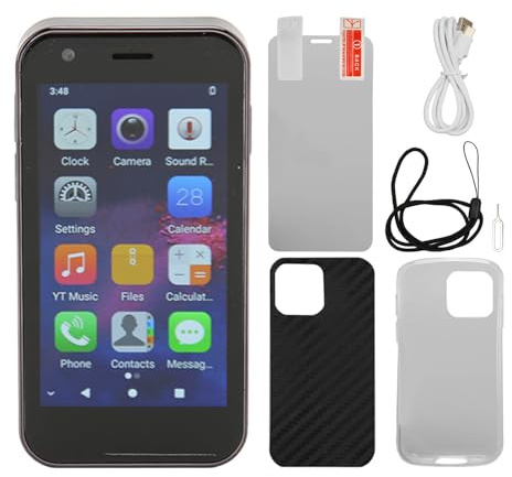 SOYES XS12 Pro Mini 4G Smartphone, Pantalla de 3.0 Pulgadas 4GB RAM 64GB ROM, Teléfono Móvil Dual Sim, Batería 2000mAh, Teléfono Celular de Bolsillo para Estudiantes de 5MP+13MP