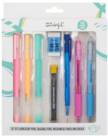 Mr. Wonderful - Set de escritura para crear diseños de ensueño