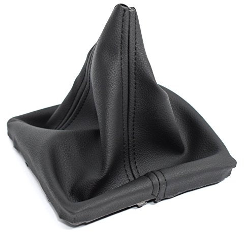 Schaltsack Schaltmanschette Schwarz Astra H Bj 2004-10 Eko Leder