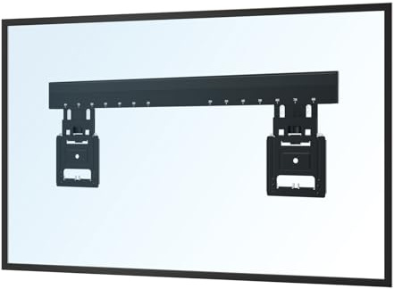 WORLDLIFT Ultra Slim TV-väggfäste Lämplig för 43-100 mikrogap platt 75 kg Max VESA 800x600mm Kompatibel med Designad för Samsung Frame-TV (2021-2023) Profil