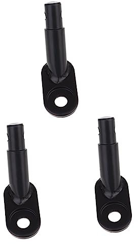 BESPORTBLE 3pezzi Accoppiatore per Rimorchio Bicicletta Accessori per Trasporto Bicicletta Facile Installazione Compatibile con Biciclette Elettriche e Tradizionali Nero